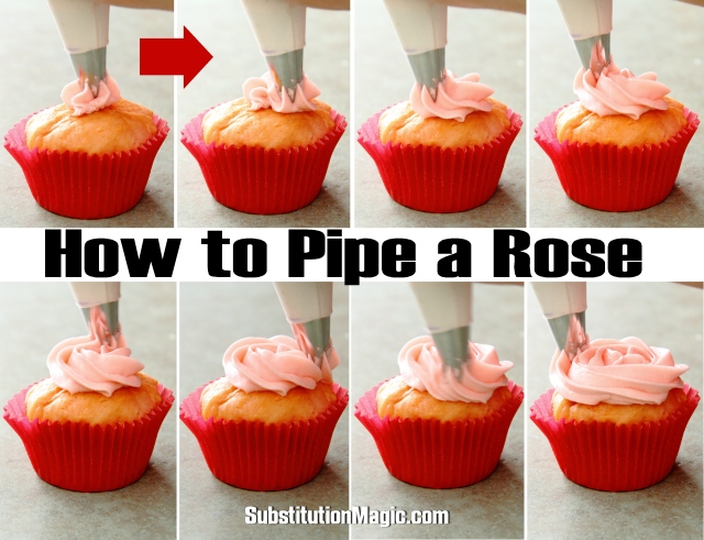 How to Pipe a Rose